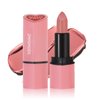 ZHISHUDL Matte Nude Lipstick Velvet Heart Shaped Lip Stick,Nude Lip Stain Lip Tint Long Lasting Non Stick Cup Neutral Lipstick for Women - 02 Peach