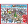 Cobble Hill 1000 Piece Puzzle - DoodleTown: 12 Days of Christmas - Sample Poster Included