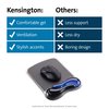 Kensington Duo Gel Mouse Pad with Wrist Rest, Ergonomic Mouse Pad with Wrist Support for Pain Relief, Comfortable Non-Skid Gel Mouse Pad for Computer, Laptop, Office & Home 9.6" x 7.6", Blue K62401AM
