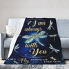 Dragonfly Blanket Soft Cozy Dragonfly Throw Blanket Gifts for Women Girls Super Plush Warm Starry Dragonfly Stuff Lightweight Fleece Flannel Gift Blankets for Kids Adults 50"X40"