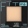 Maybelline Fit Me Matte + Poreless Pressed Face Powder Makeup & Setting Powder, Classic Ivory, 1 Count