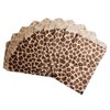 CuteBox Leopard/Cheetah Flat Paper Gift Bags 200 pcs (4" x 6") for Merchandise, Crafts, Party Favors, Tradeshows, Retail, Showcases, Display, Holidays, Animal Themes, Arts and Crafts
