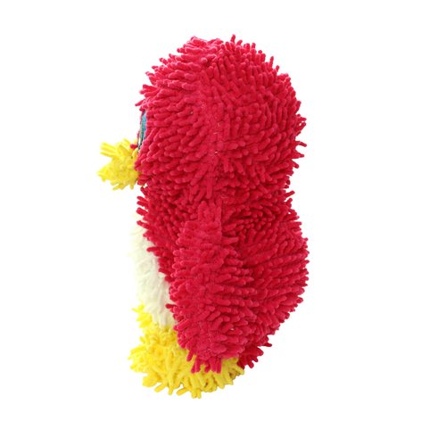 MIGHTY- Microfiber Ball Penguin – Made with Squeaker Balls and Minimal Stuffing. Strong & Tough. Interactive Play Dog Toy. Machine Washable & It Floats. (Medium)