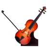Broadway Gift Violin Music Instrument Miniature Replica with Case - Size 7 in.