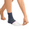 medi Achimed Knit Ankle Support for Men & Women - Achilles Brace, Compressive Foot Wrap, Post-Surgical, Moderate Support Ankle Stabilization, II, Silver