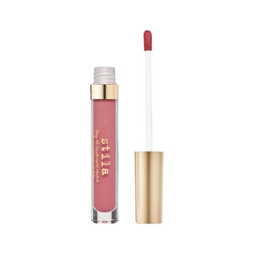 stila Stay All Day® Liquid Lipstick, Shimmering Metallic | Long-Lasting Color Wear, No Transfer | Hydrating, Lightweight with vitamin E & Avocado Oil for Soft Lips | 0.10 Fl. Oz., Pura Shimmer