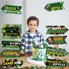 20 Pieces Reptile Birthday Party Decorations Welcome to Reptile Party Directional Signs Swamp Lizard Snake Alligator Reptile Birthday Party Supplies Wall Door Porch Yard Sign