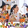 168 PCS Halloween Party Favors ,24 Pack Halloween Stationery Set Trick or Treat Gifts for kids Halloween Toy for Halloween Party Classroom School Supplies Prizes Rewards Halloween Goodie Bag Stuffers