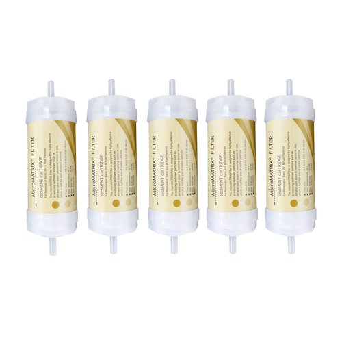 5pc Bidet Water Filter Replacement Set Fitting Type 1/4