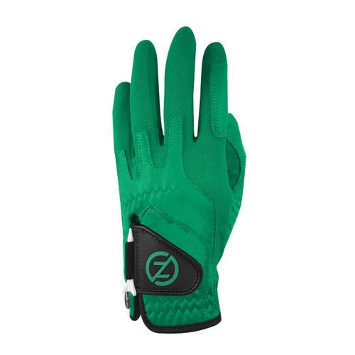 Zero Friction Men's Cabretta Elite Golf Gloves, Universal-Fit One Size, Green