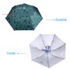 Luwint 36'' Diameter Elastic Fishing Gardening Folding Umbrella Hat Headwear (Upgraded Camouflage)