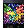 Sunfung Table Soccer Foosballs Replacement Balls Mini Multicolor 36mm Official Foosball 12 Pack