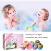 STNTUS INNOVATIONS Bath Bombs, 7 Natural Bath Bomb Gift Set, Handmade Bubble Bathbombs for Women Kids, Gifts for Mom Her Girlfriend, Mothers Day Gifts, Birthday Valentines Christmas Gifts for Women