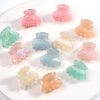 Mistofu 12Pcs Small Hair Claw Clips - Mini Hair Claw Clips for Girls and Women-Stylish Thin Hair Accessories Classic Hair Clips for Easy Styling-small butterfly (small hair clips1)