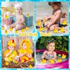 Rubber Chicken Toys for Kids, 20Pcs Cute Yellow Chicks Squeak for Boy Girl Baby Shower Birthday Party Favors Gifts Decoration