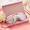 Grace & Company Silky Satin Eye Mask for Women - Premium Satin Silk Sleep Mask - Hydrating, Ultra Soft & Lightweight Vegan Sleeping Mask - Serafina