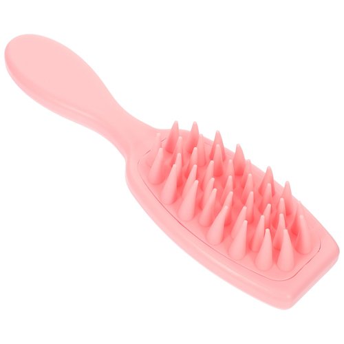 FOMIYES Hair Scalp Massager Shampoo Brush Scalp Exfoliator Dandruff Brush Massage Combs Detangling Hair Hair Scalp Massager with Handle