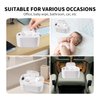Baby Wipe Warmer and Baby Wet Wipes Dispenser, 5 Modes of Temperature Heating Control Portable Diaper Wipes Warmer for Newborn Baby, Baby Shower Gifts White