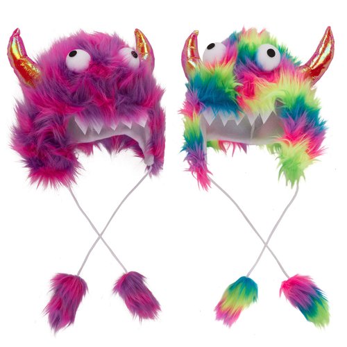 Tigerdoe Monster Hat Costume - Crazy Hats - 2 Pack - Funny Hats - Monster Theme Birthday Party Su...