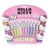 Townley Girl Hello Kitty 10 Piece Plant Based Lip Gloss, Girls Party Favors, First Makeup Set for Girl, Perfect for Parties, Sleepovers, and Birthday Gifts, Ages 3