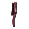 Red Premium X Bow Wow Medium Hard Hair Brush for Men 360 Wave Brush 2 Bristles In 1 Mixed Boar Brush (Club Brush)