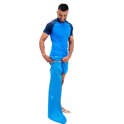 Bloccs Waterproof Plaster Cast Covers Leg, Swim, Shower & Bathe. Watertight Protector, Adult Full Leg