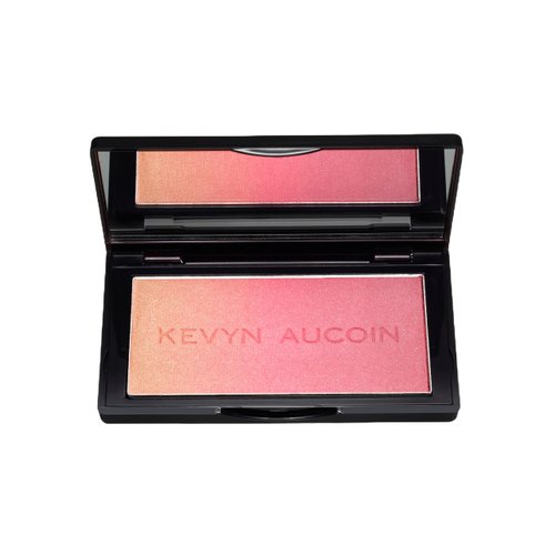 Kevyn Aucoin The Neo-Blush - Gradient Trio Richly-Pigmented, Lightweight Powder Cheek Blush & Highlighter Makeup Palette with Pearl, Satin, and Matte Finishes, Rose Cliff, 6.8 g