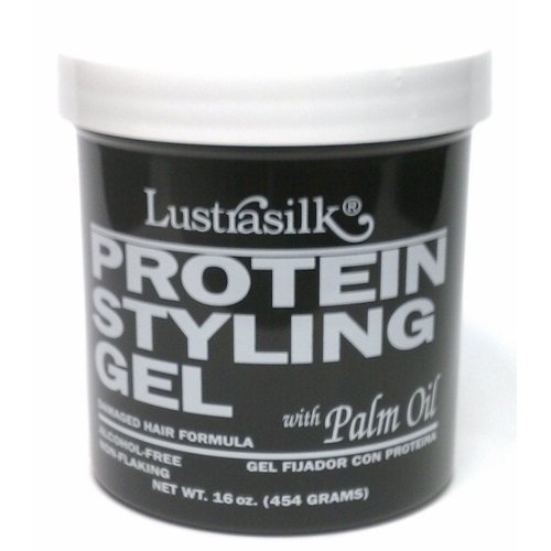 Lustrasilk Protein Styling Gel with Palm Oil 16.0 oz
