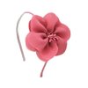 Mia Mauve, Pink Flower Headband, Pretty, Beautiful Chiffon And Satin Ribbon, For Women And Girls, 1pc