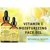 Botanical Beauty VITAMIN C Moisturizing Face Oil 20% Vitamin C Red Raspberry Seed Oil Cranberry Seed Oil Grape Seed Oil Natural Pure Organic. 1 Fl. oz - 30 ml