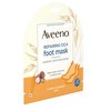 Aveeno Repairing CICA Foot Mask with Prebiotic Oat and Shea Butter, Moisturizing Foot Mask for Extra Dry Skin, 2 Single-Use Slippers 1 ea