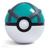 Pokémon Poké Ball Authentic Replicas - Realistic, Electronic, Die-Cast Poké Ball with Display Case Light Features - by The Wand Company (Net Ball)