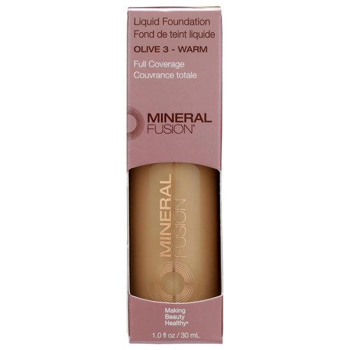 MINERAL FUSION Olive 3 Liquid Foundation, 1 FZ