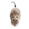 Jinshining Random Color Furry Mice Cat Toy Wind Up Toys Realistic Mouse Toys Funny Moving Toys, Cat Mice and Animals Toys Interactive Play Mouse Toy for Cat Kitten，Cat Mice and Animals Toys