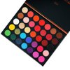 35 Color Studio Eyeshadow Palette for Halloween Makeup, Pop Makeup Inner Artist Matte Shimmer Luminous Velvet Texture Pressed Colors Powder Creamy Eye Shadow Blendable Natural Makeup Palette