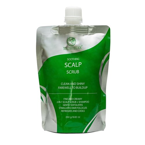 Xiaomoxuan Scalp Scrub Shampoo for All Hair Types, Scalp Exfoliator Scrub and Cleansing Shampoo Build-Up Remover for Scalp Treatment, 250-ml