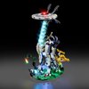 Mililier LED Light Kit for Lego 76989 Horizon Forbidden West:Tallneck Set, Compatible with Lego 76989 Building Blocks Model(Not Include Blocks Set)