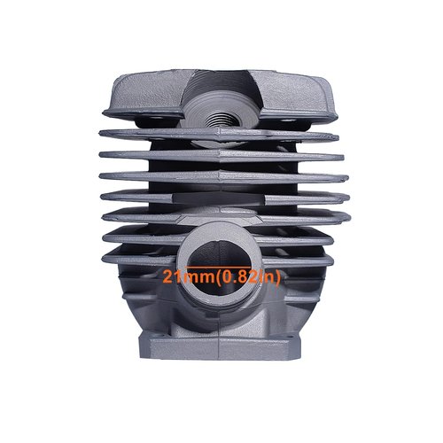 Mtanlo 48mm Cylinder Piston Gaskets Kit for Stihl MS360 036 PRO 034 AV Super MS340 Chainsaw Intake Manifold Crank Bearings Oil Seal Decompression Valve Needle Bearing