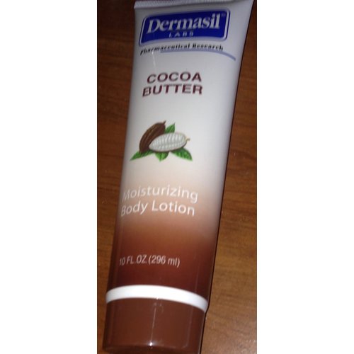 Dermasil COCOA BUTTER moisturizing Body Lotion 10 fl oz (Pack of 1)