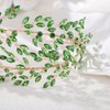 JWICOS Wedding Tiara Headband for Women Crystal Handmade Queen Leaf Bridal Headband Headpieces Wedding Hair Accessories for Prom Halloween Cosplay Party Pageant (Green Gold)