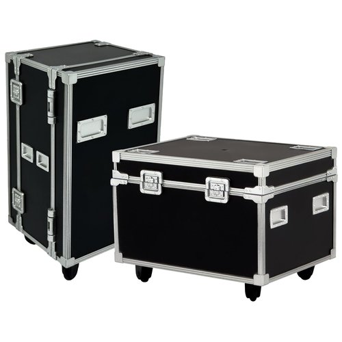 Set of 2 Road Cases for Wrestling Action Figures