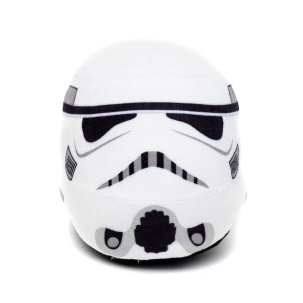 Star Wars Dog Toy, Stormtrooper Helmet White Pet Toy, Plush, 5.5" x 6"