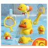 Little Yellow Ducks Bath Toys Bathtub Toy for Toddlers Age 18 Months+ Kids ,Bath Pipes Toys for Boys and Girls Tub Water Toys with Color Box Birthday Gift