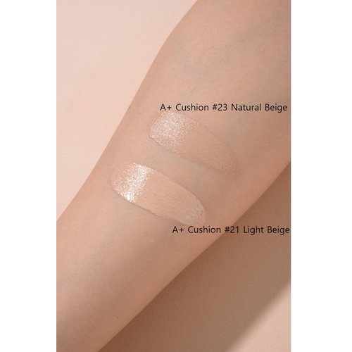 TROIAREUKE A+ Cushion Foundation (Shade 21) I Natural Coverage Foundation Makeup, Moisturizing Finish for Sensitive, Oily, Combination Skin, Skin Care Cushion I Korean Aesthetic Makeup