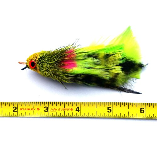 Cat Toy Teaser Wand Refill - Green Parrot Katfly Teaser Attachment