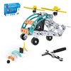 Helicopter Model, STEM Erector Set Building Toy Sets for Back to School Assembly Metal Model Toys Helicopter, Toy Building Kit DIY Interactive Construction Toy for Kids, Boys, and Girls Age 6-14