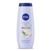 NIVEA Fresh Aloe and Lily Refreshing Body Wash with Nourishing Serum, 20 Fl Oz Bottle