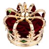 SEWACC Mini Crown Queen Hair Clip Mini Hairpin Three-Dimensional Crown Headdress Halloween Party Queen Hair Accessory