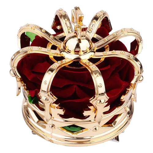 SEWACC Mini Crown Queen Hair Clip Mini Hairpin Three-Dimensional Crown Headdress Halloween Party Queen Hair Accessory