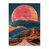 Galison Cosmic Highway – 1000 Piece Puzzle Fun and Challenging Activity with Bright and Bold Artwork of Surreal Landscapes for Adults and Families